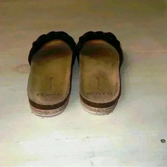Frankie4 Quinn Slide Sandal black size 6 - Picture 4 of 12